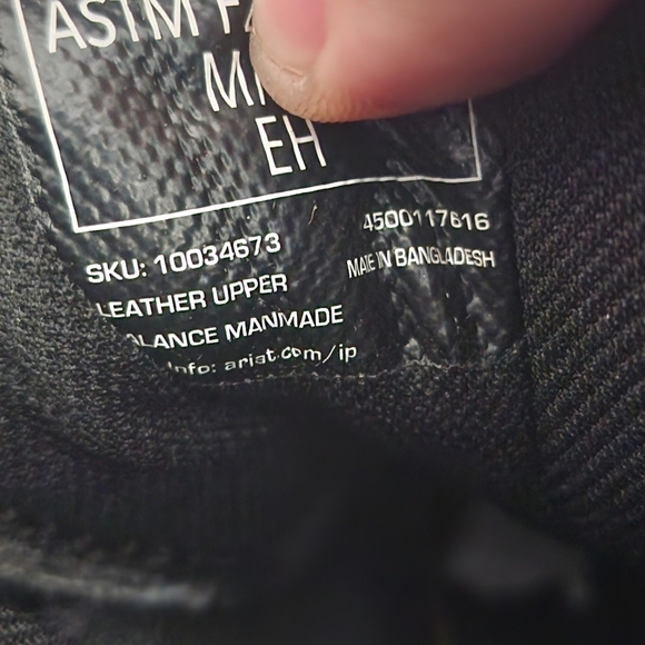 NEW Ariat Mens Treadfast 6" Steel Toe Waterproof Work Boots Dark Brown Size 12 - Picture 15 of 16